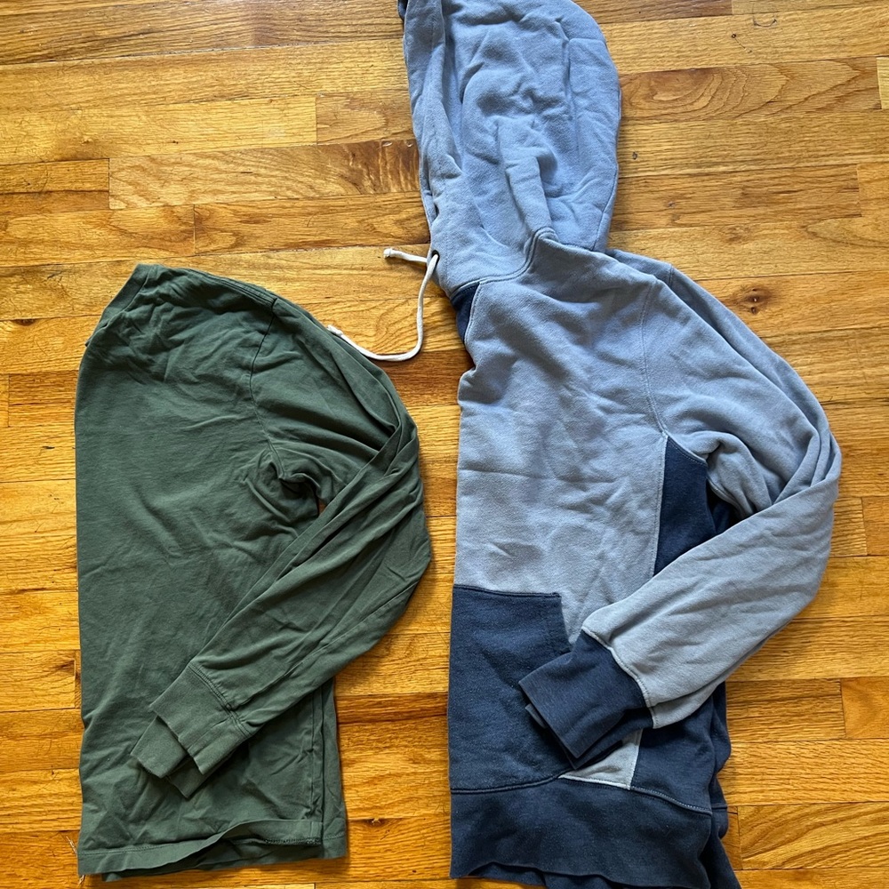 Jcrew blue hoodie